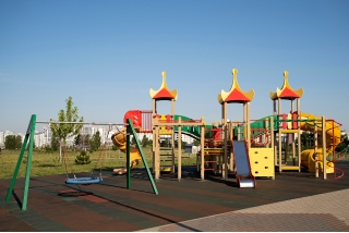 Godrej Thanisandra Amenities - Children's Cycling Track
